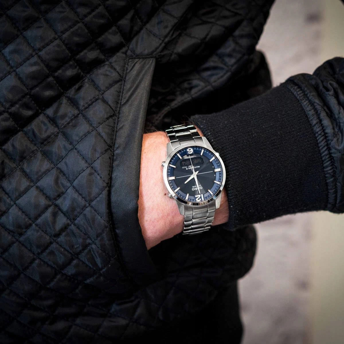 Мъжки часовник Casio Lineage Wace Ceptor Solar - LCW-M170D-2AER