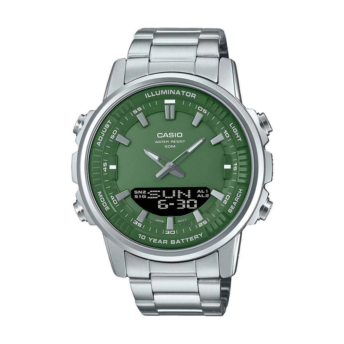 Мъжки дигитален часовник Casio - Casio Collection - AMW-880D-3AVDF
