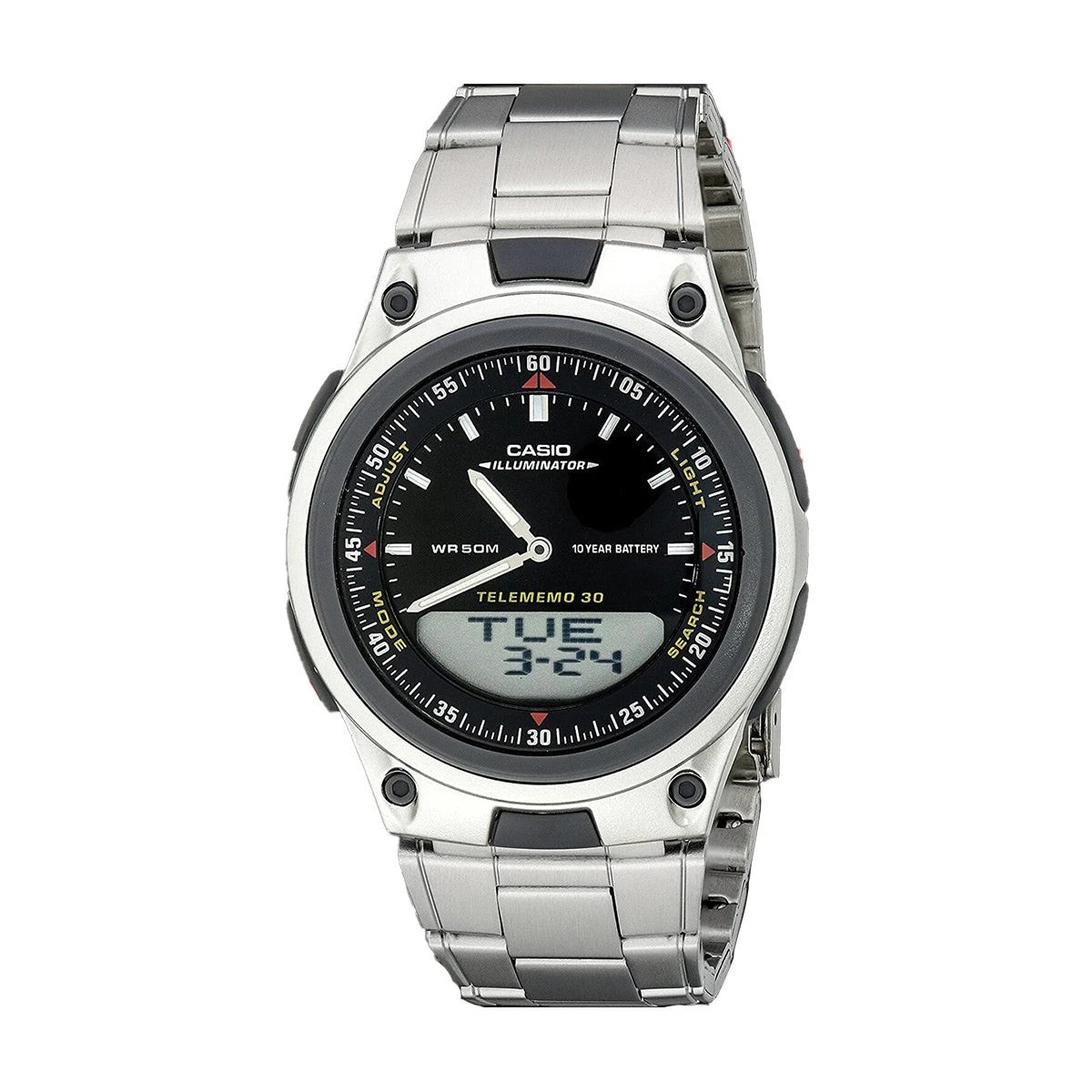 Мъжки дигитален часовник Casio - AW-80D-1AVDF