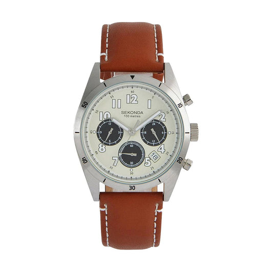Мъжки аналогов часовник Sekonda Dual Time - S-1743.00