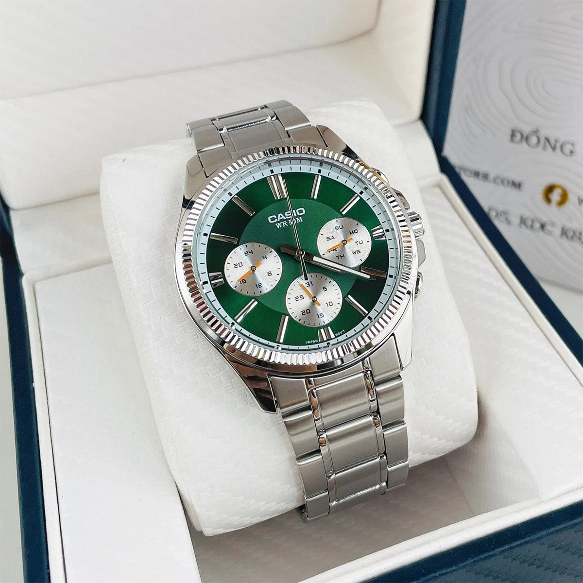 Мъжки аналогов часовник Casio - Casio Collection - MTP-1375D-3AVDF