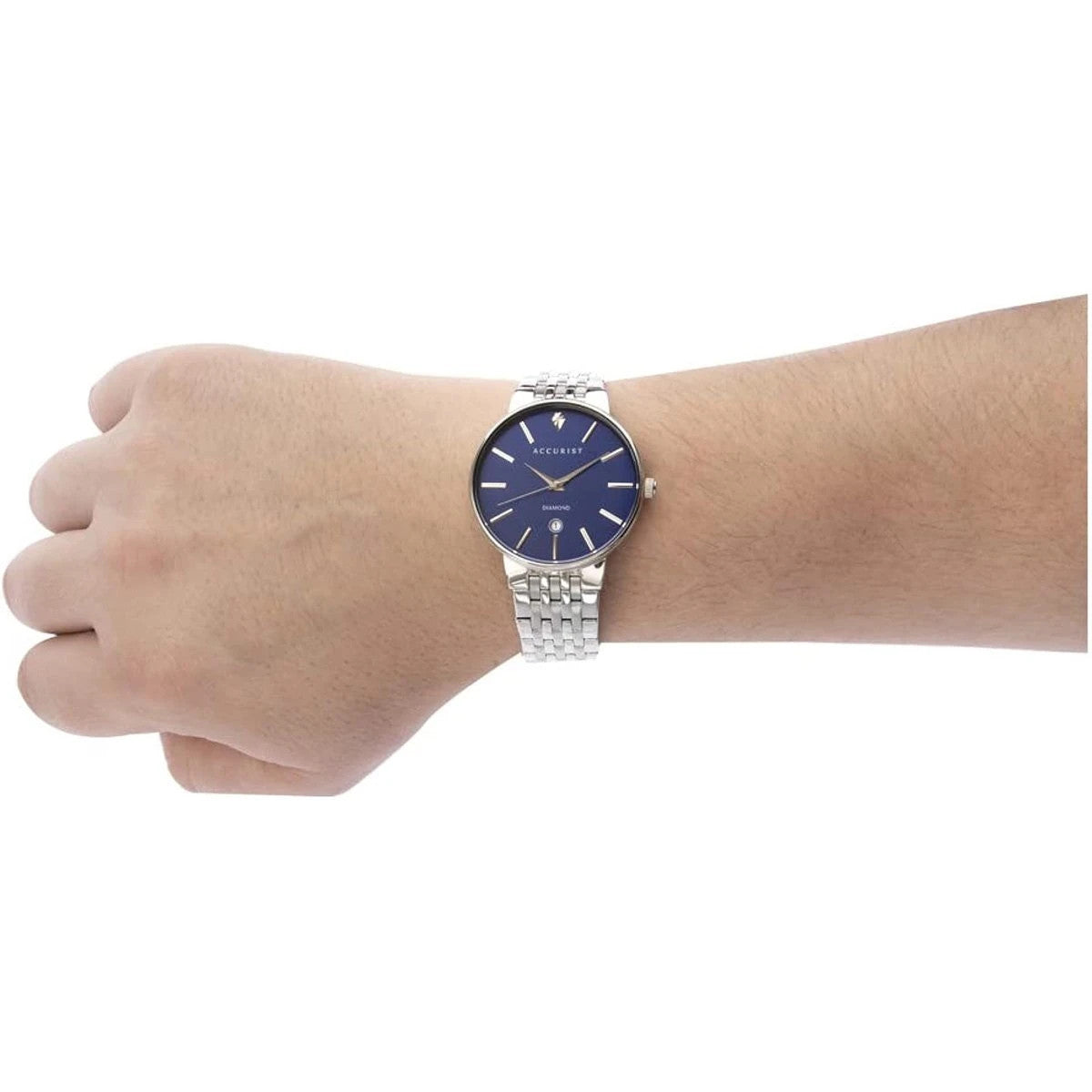 Мъжки аналогов часовник Accurist Diamond - A-7349