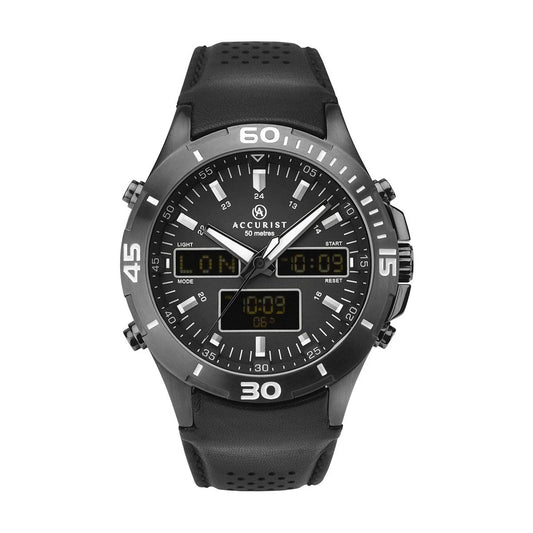 Мъжки аналогов часовник Accurist World Timer - A-7192