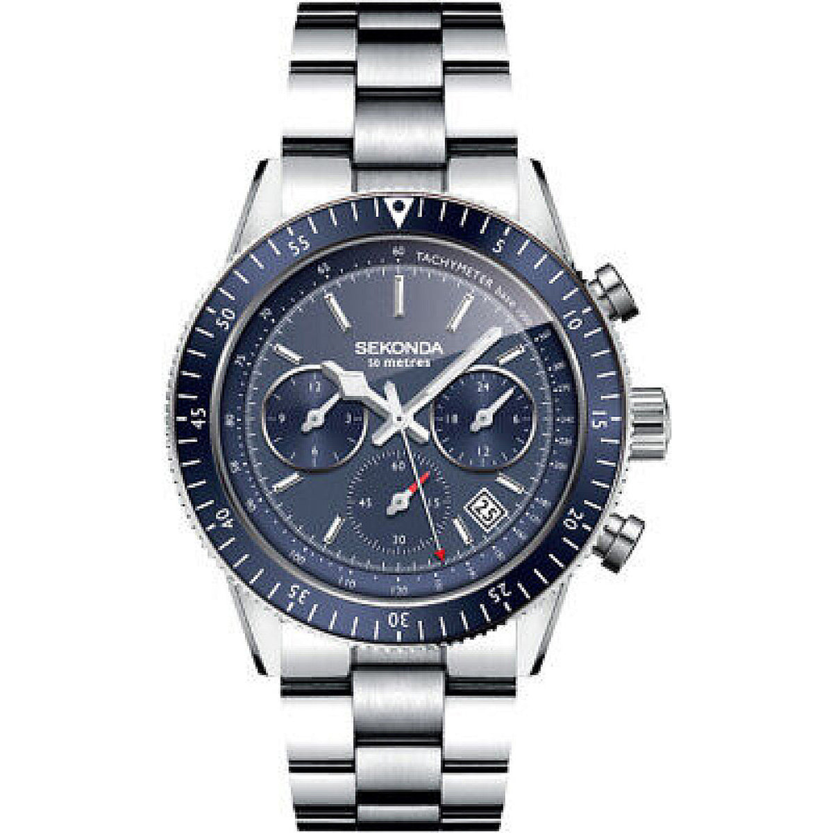 Мъжки аналогов часовник Sekonda Chronograph - S-1738.00