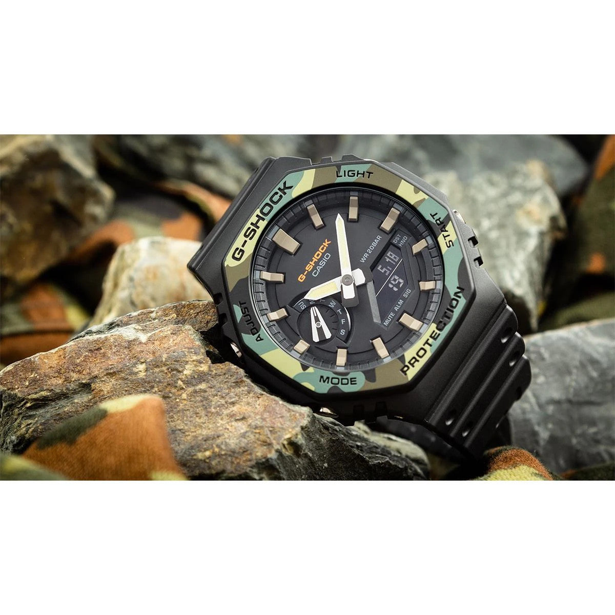 Мъжки часовник Casio G-Shock - GA-2100SU-1AER