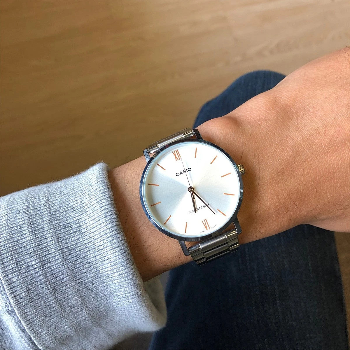 Мъжки аналогов часовник Casio - Casio Collection - MTP-VT01D-7BUDF