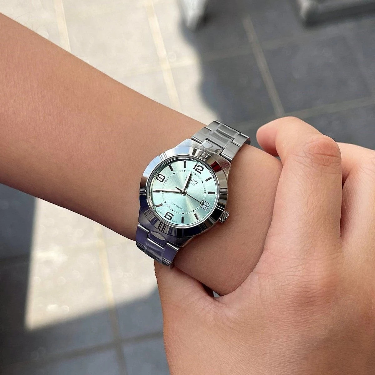 Дамски аналогов часовник Casio - Casio Collection - LTP-1241D-3ADF