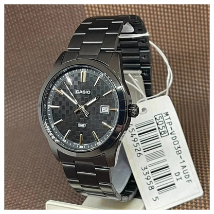 Мъжки аналогов часовник Casio - Casio Collection - MTP-VD03B-1AUDF