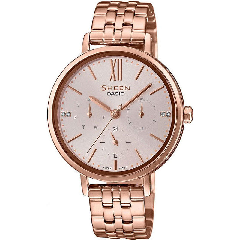 Дамски часовник CASIO SHEEN SWAROVSKI EDITION - SHE-3064PG-4AUER