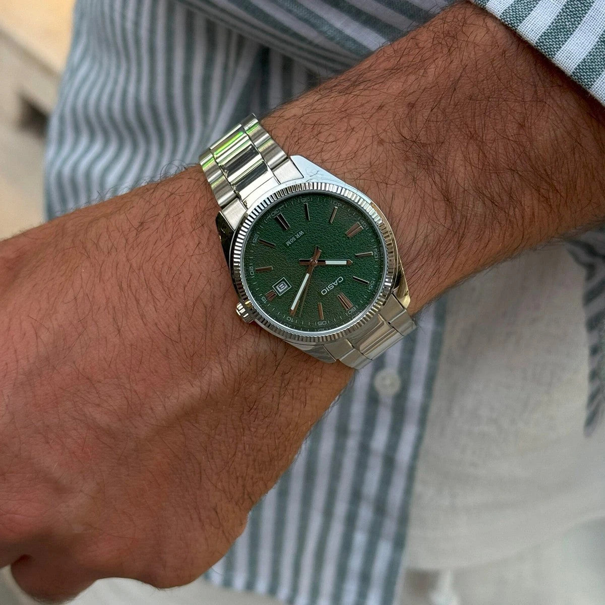 Мъжки аналогов часовник Casio - Casio Collection - MTP-1302DA-3AVDF