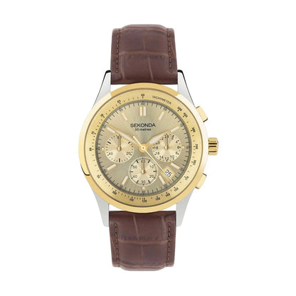 Мъжки аналогов часовник Sekonda Racer Chronograph - S-30110.00