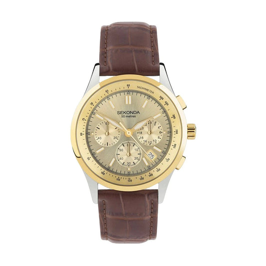 Мъжки аналогов часовник Sekonda Racer Chronograph - S-30110.00
