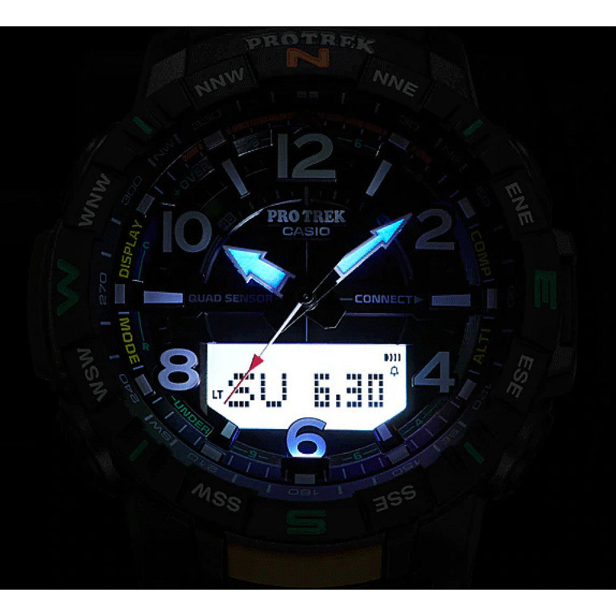 Мъжки часовник Casio Pro Trek Bluetooth Quad Sensor - PRT-B50-1ER