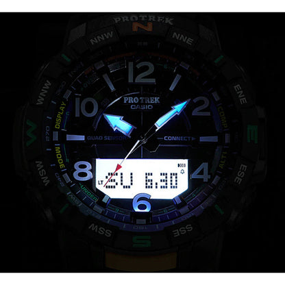 Мъжки часовник Casio Pro Trek Bluetooth Quad Sensor - PRT-B50-1ER