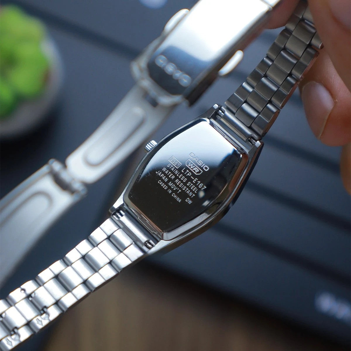 Дамски аналогов часовник Casio - LTP-E167D-9ADF