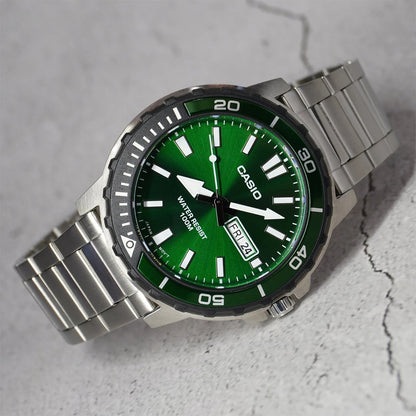 Мъжки часовник Casio - MTD-125D-3AVDF