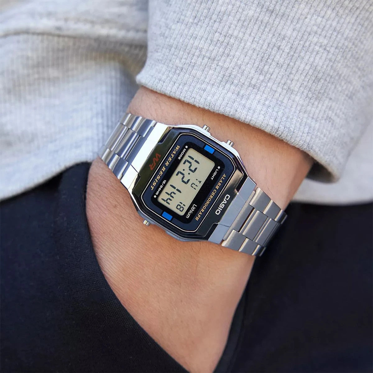 Мъжки часовник CASIO - A163WA-1QES