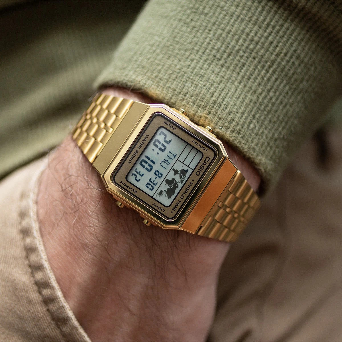 Мъжки дигитален часовник Casio - A500WGA-9DF