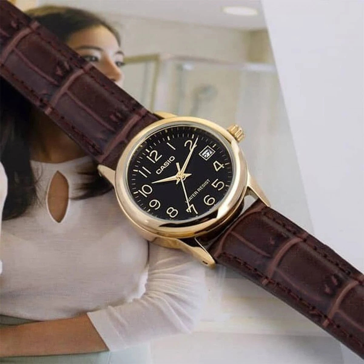 Дамски аналогов часовник Casio - Casio Collection - LTP-V002GL-1BUDF