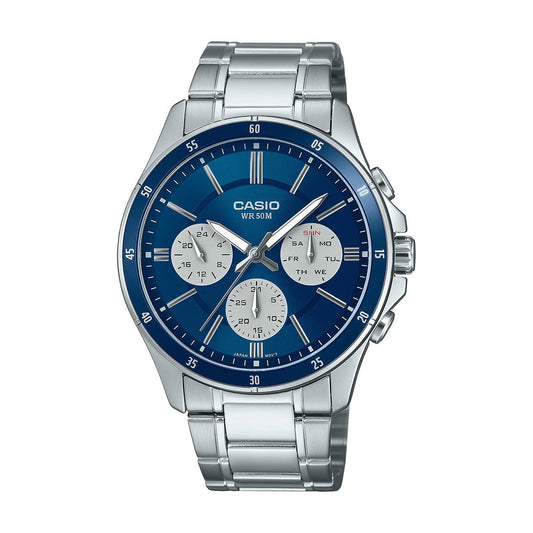 Мъжки аналогов часовник Casio Multi-Dial - Casio Collection - MTP-1374D-2AVDF