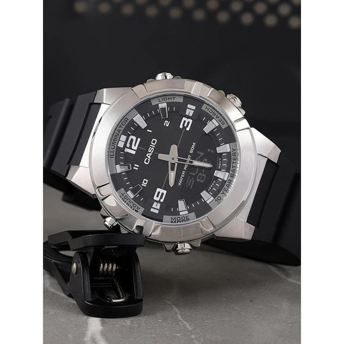 Мъжки дигитален часовник Casio - Casio Collection - AMW-870-1AVDF