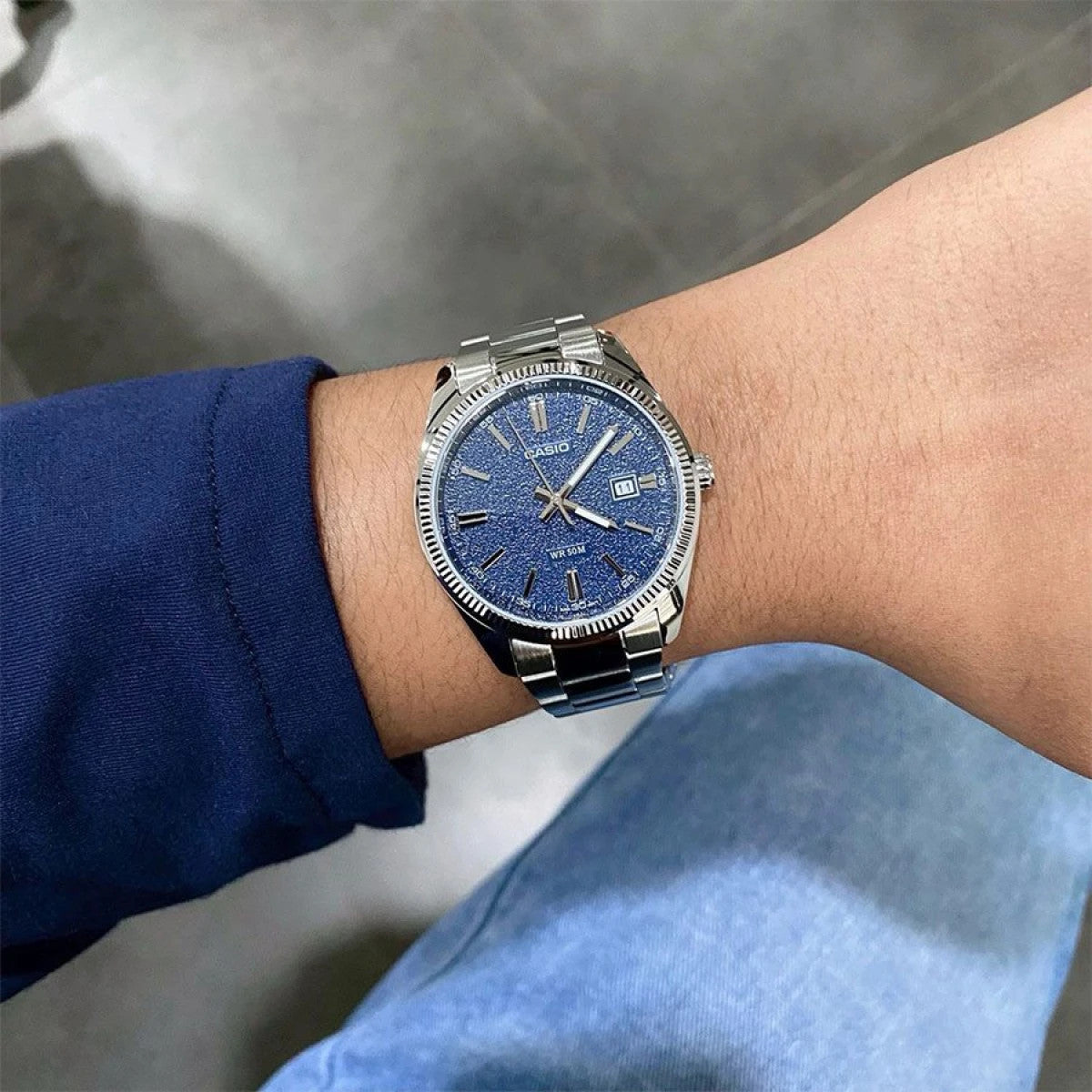 Мъжки аналогов часовник Casio - Casio Collection - MTP-1302DA-2A1VDF