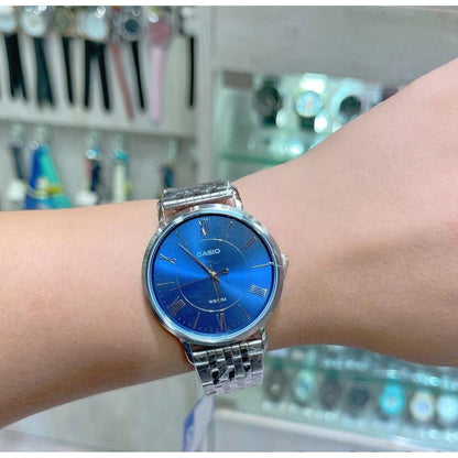 Мъжки аналогов часовник Casio - Casio Collection - MTP-B110D-2AVDF