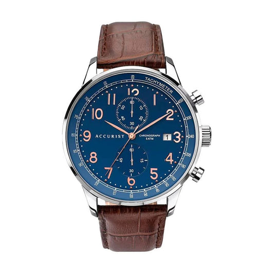 Мъжки аналогов часовник Accurist Chronograph - A-7196