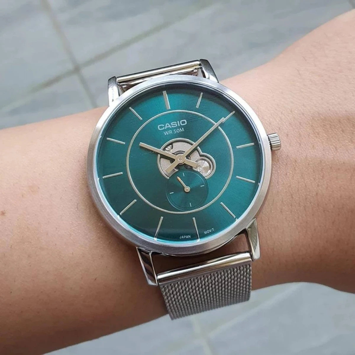 Мъжки часовник Casio - MTP-B130M-3AVDF