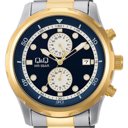Мъжки часовник Q&Q Dual Time - A57A-003PY
