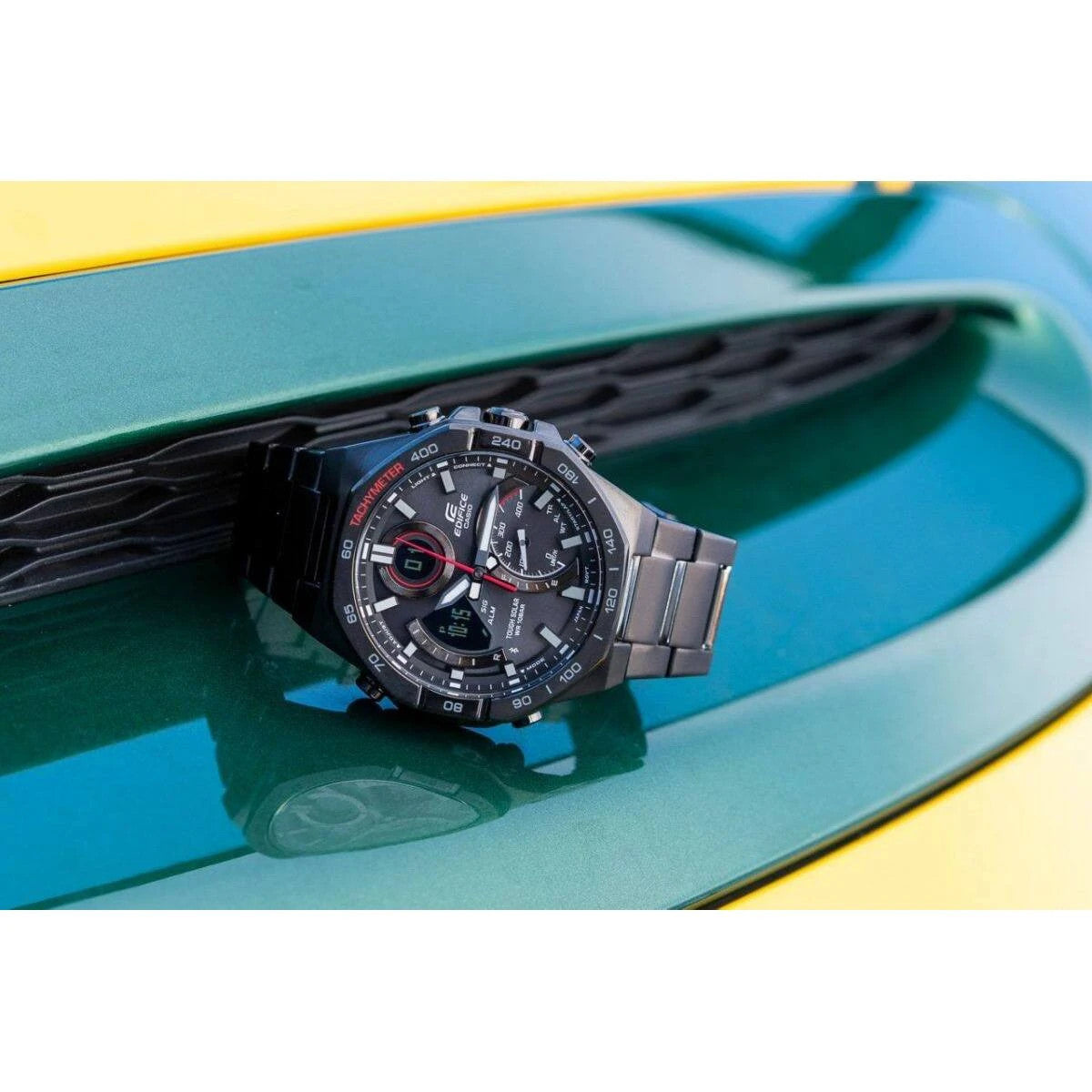 Мъжки часовник Casio Edifice Bluetooth Solar - ECB-950DC-1AEF