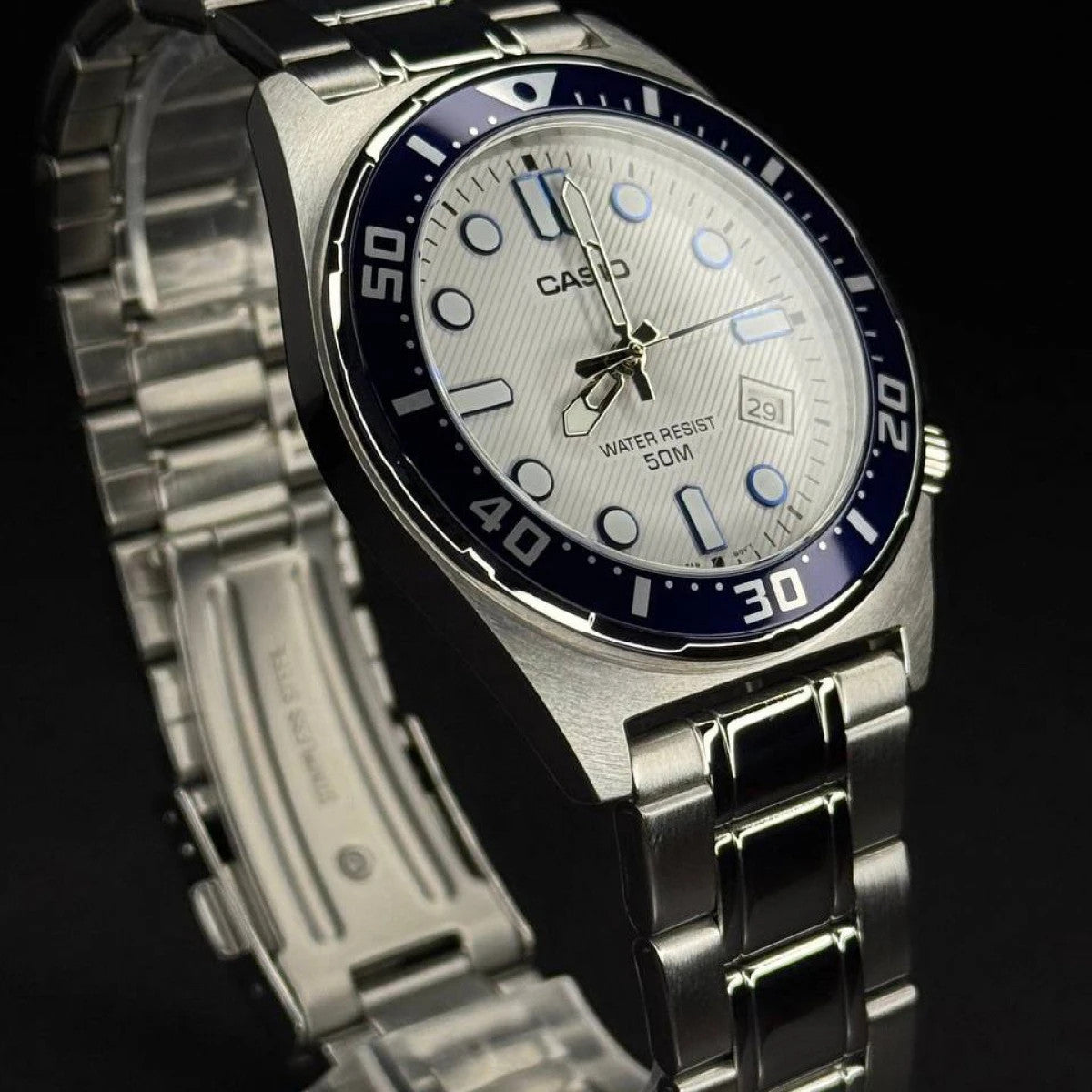 Мъжки аналогов часовник Casio - MTD-135D-7AVDF