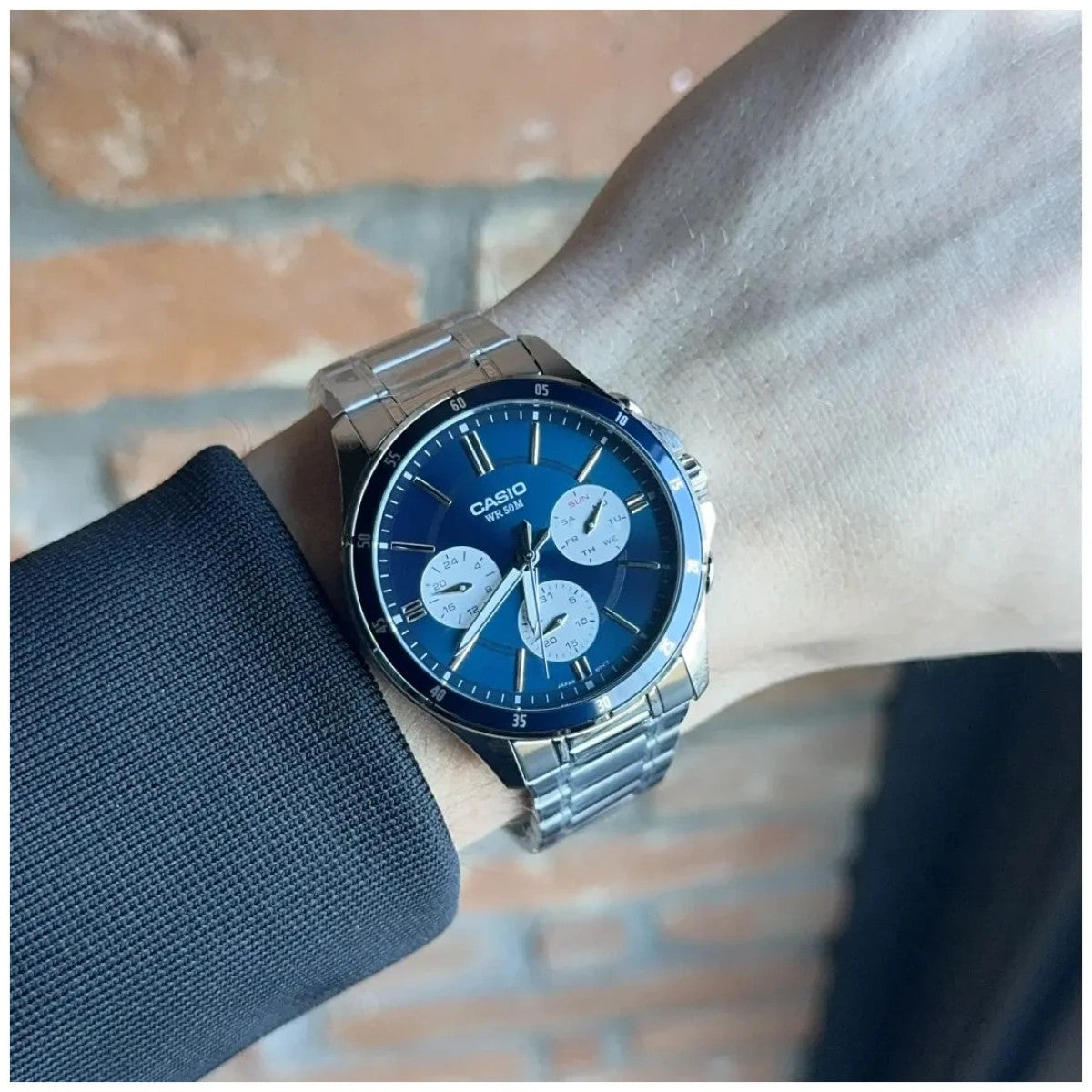 Мъжки аналогов часовник Casio - Casio Collection - MTP-1374D-2A3VDF