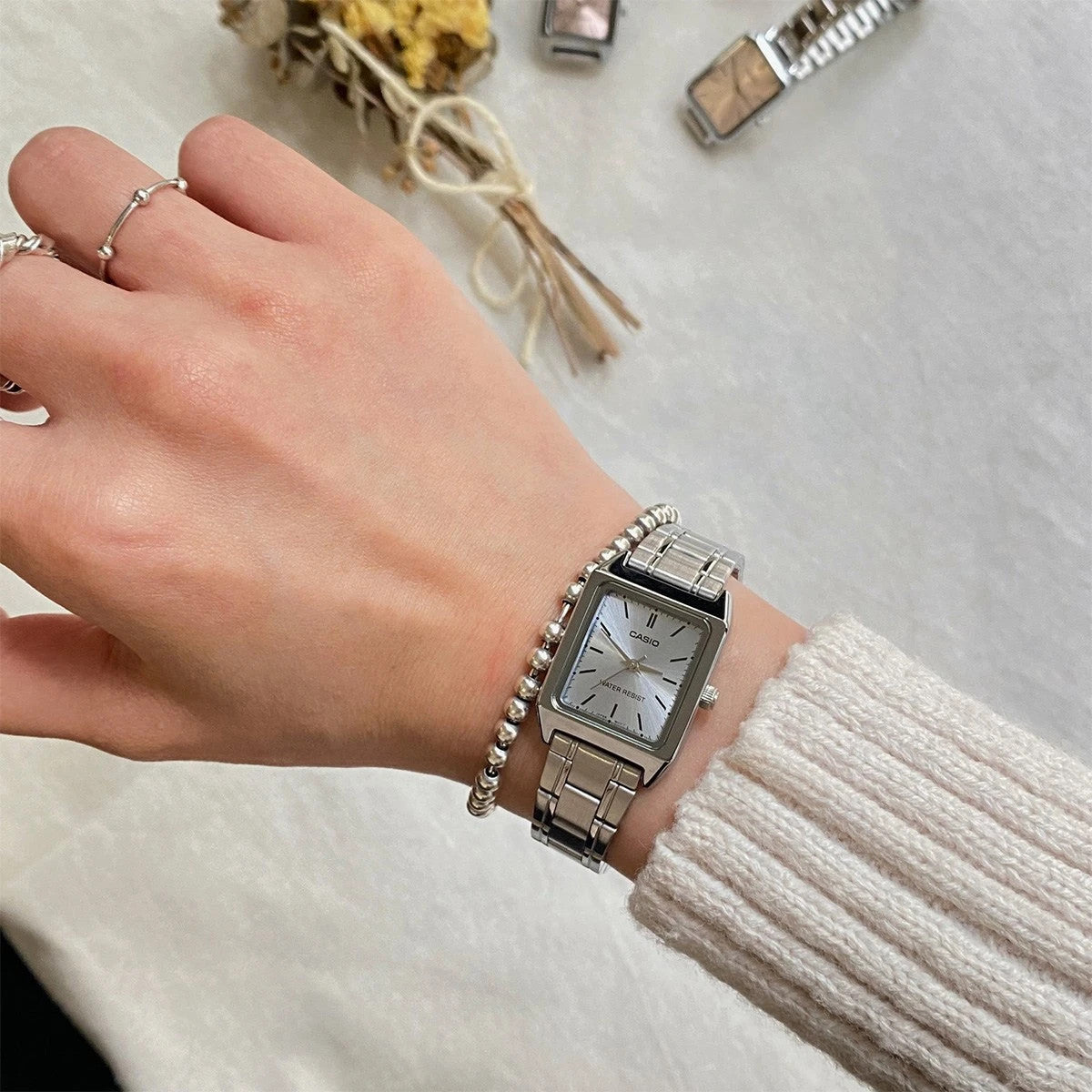 Дамски аналогов часовник Casio - Casio Collection - LTP-V007D-2EUDF