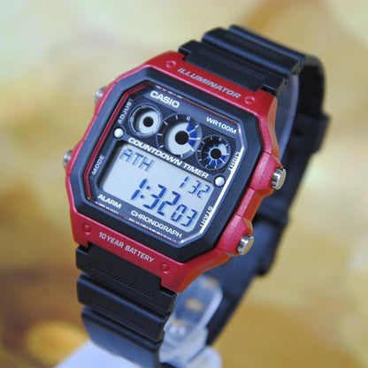 Мъжки часовник Casio - AE-1300WH-4AVDF