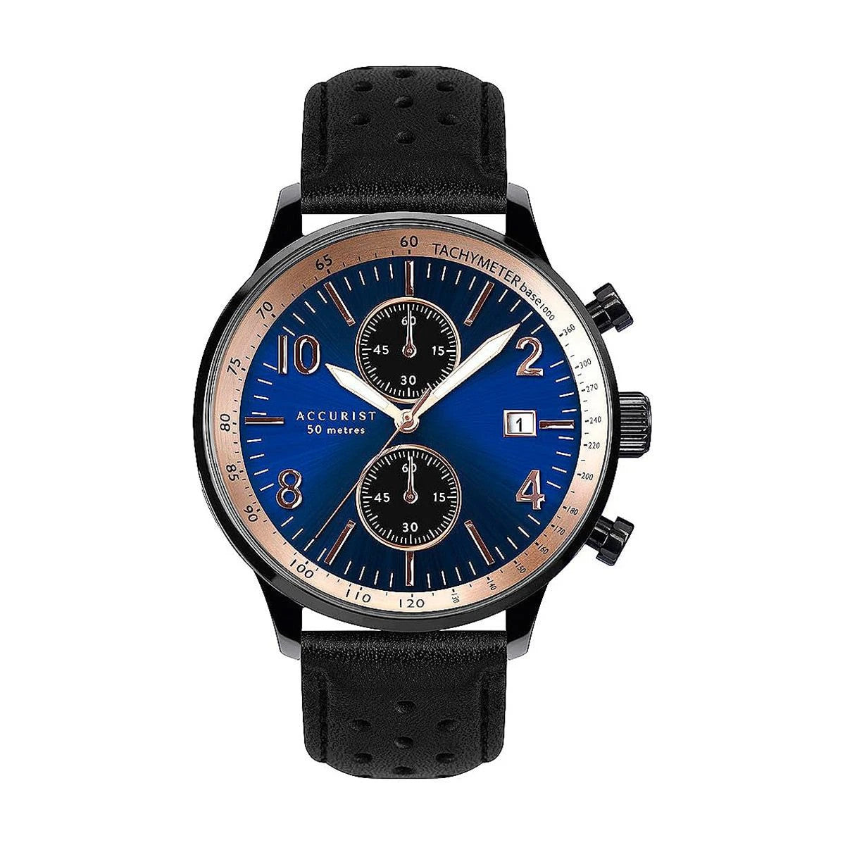 Мъжки аналогов часовник Accurist Chronograph - A-7378