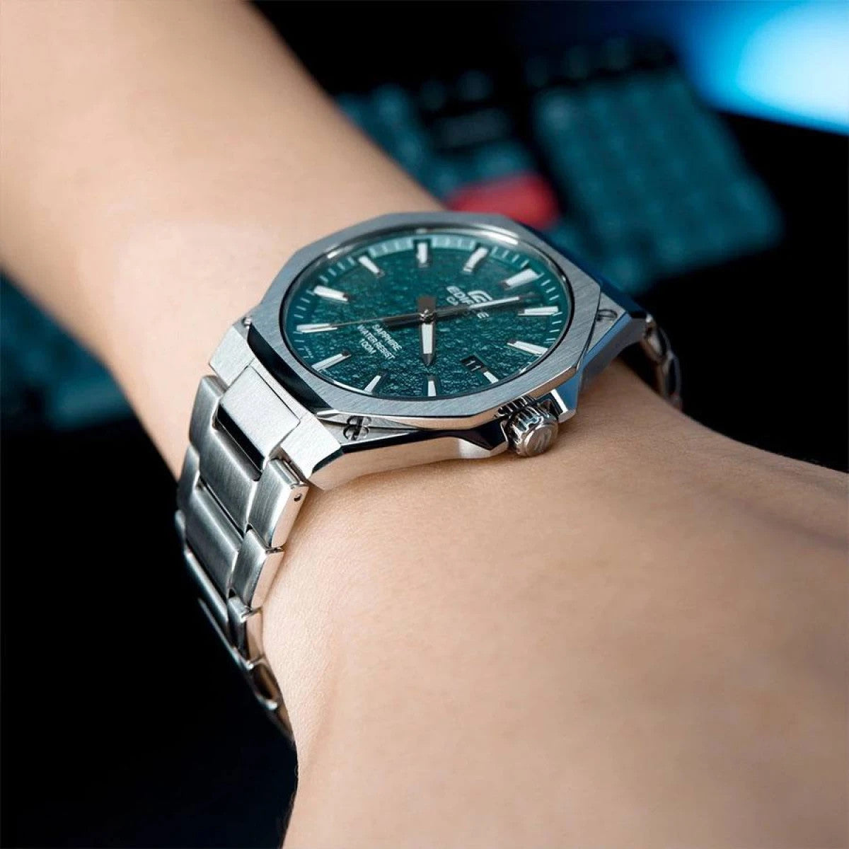 Мъжки часовник Casio Edifice Sapphire - EFR-S108DE-3AVUEF