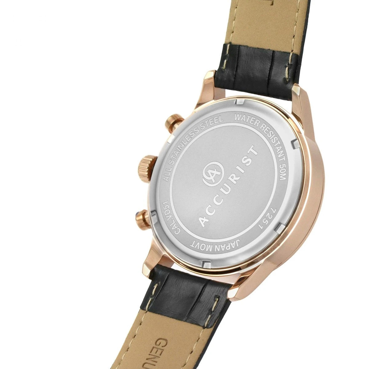 Мъжки аналогов часовник Accurist Chronograph - A-7251