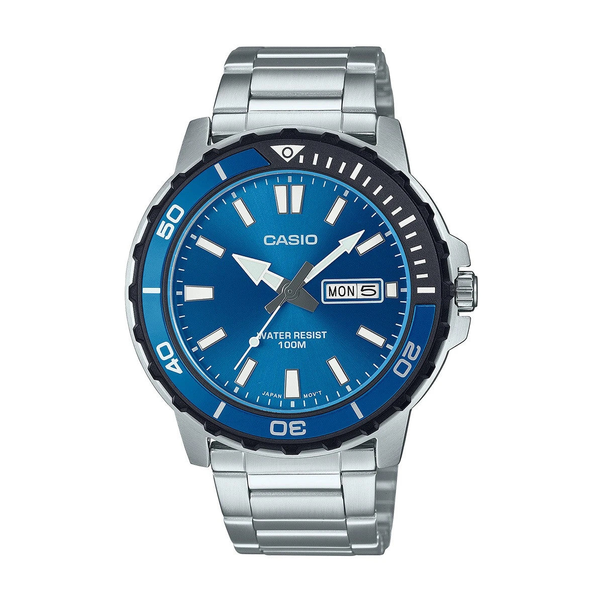 Мъжки часовник Casio - MTD-125D-2A1VDF