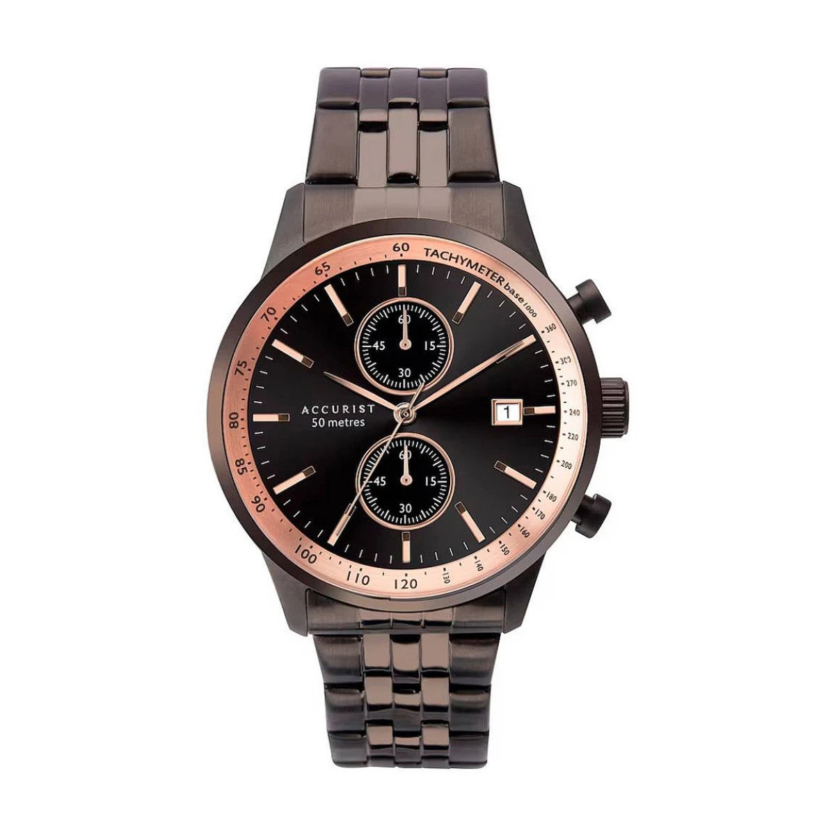 Мъжки аналогов часовник Accurist Chronograph - A-7341