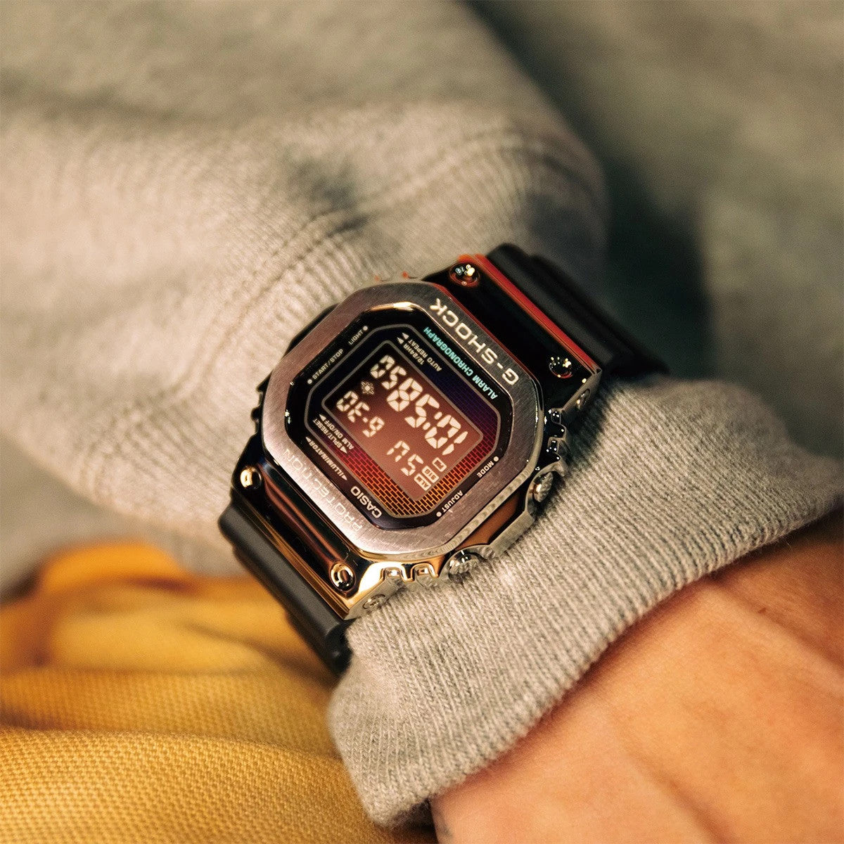 Мъжки часовник Casio G-Shock - GM-5600RW-1ER