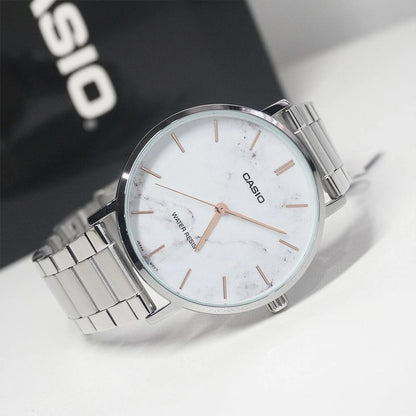 Мъжки аналогов часовник Casio - Casio Collection - MTP-VT01DM-7AUDF