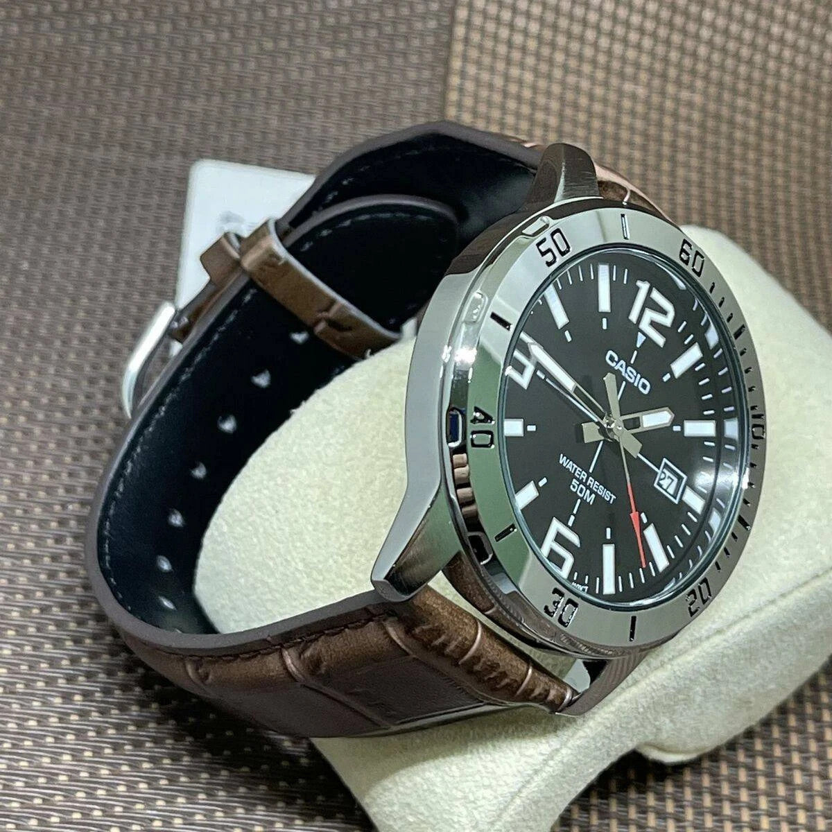 Мъжки аналогов часовник Casio - Casio Collection - MTP-VD01L-1BVUDF