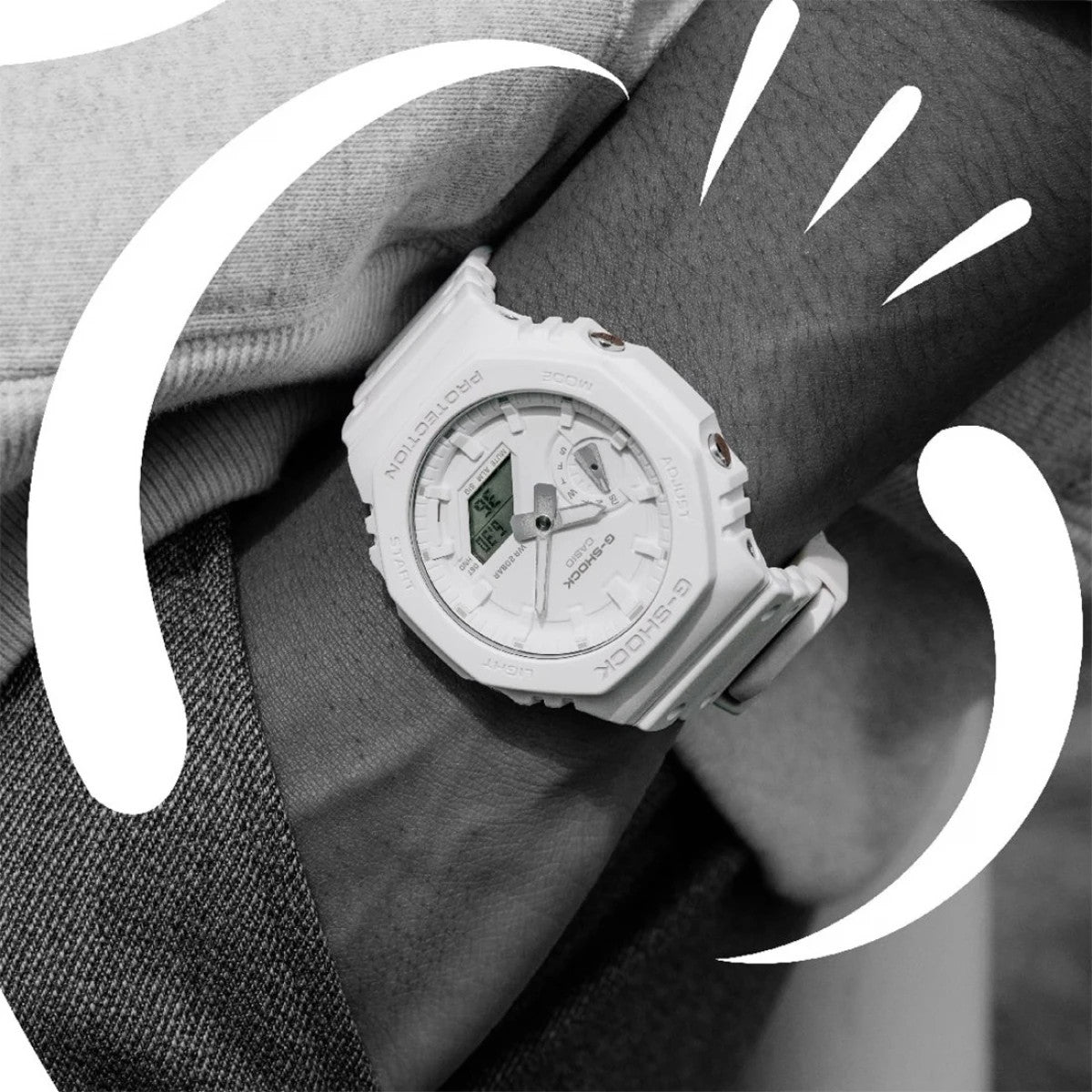Мъжки часовник Casio G-Shock - GA-2100-7A7ER