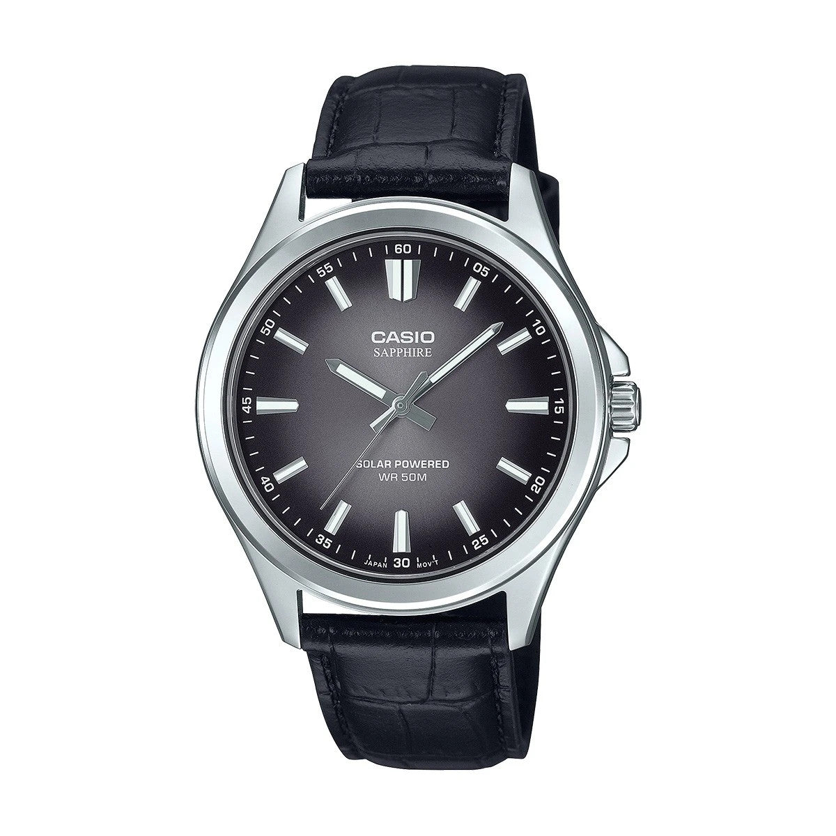 Мъжки аналогов часовник Casio Sapphire Solar - MTS-RS100L-1AVDF