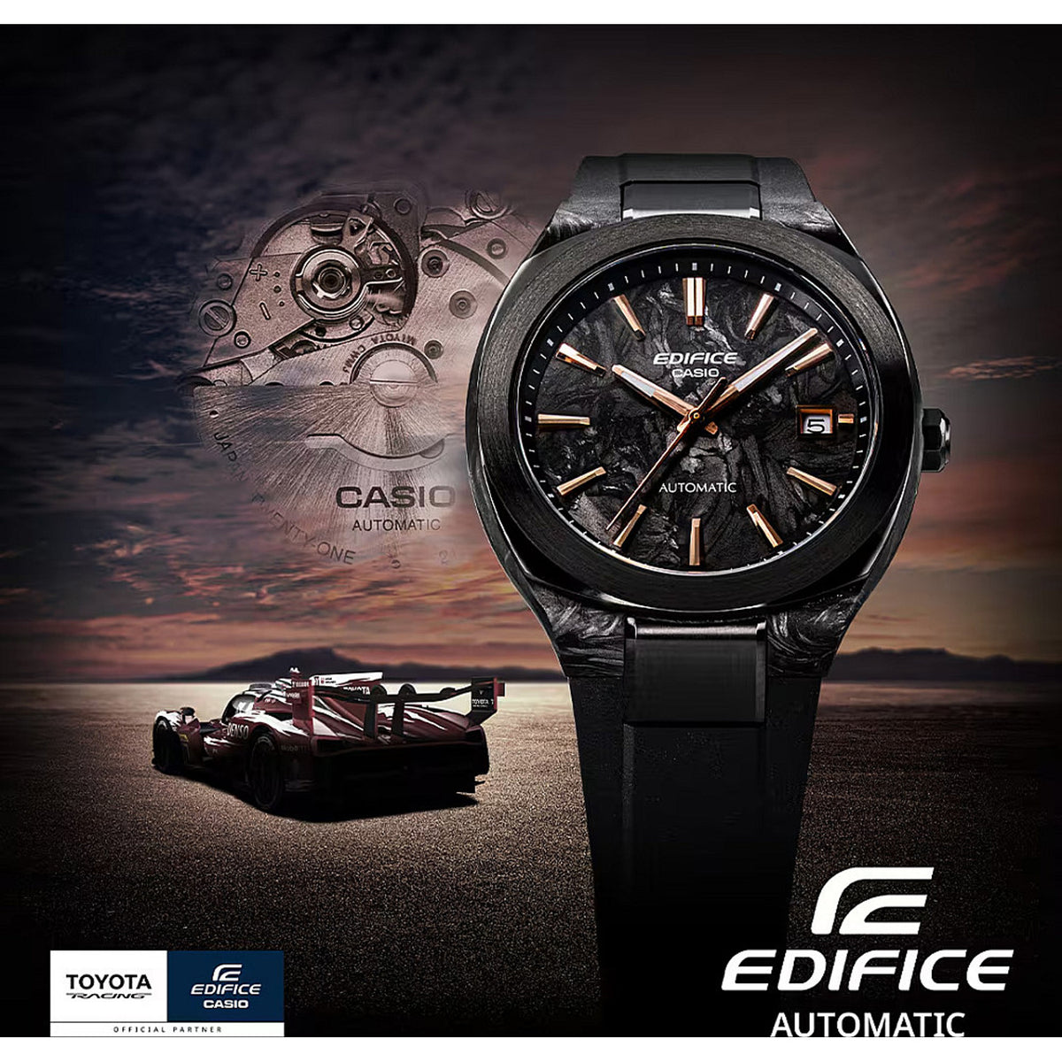 Мъжки часовник Casio Edifice Automatic - EFK-200XPB-1AER