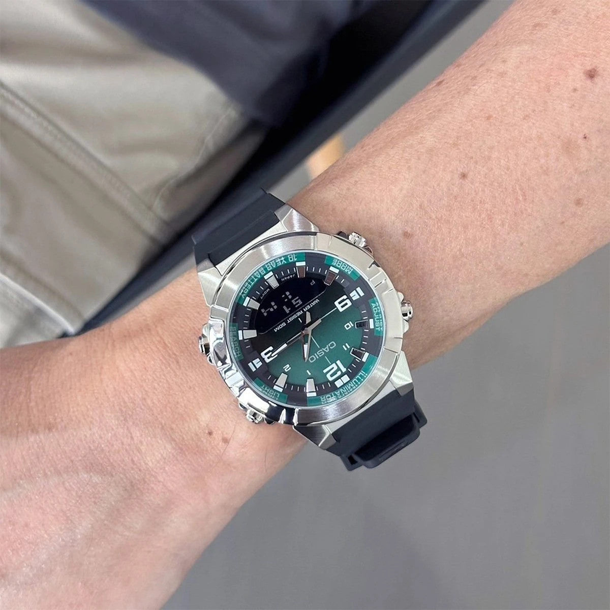 Мъжки часовник Casio - AMW-870A-3AVDF