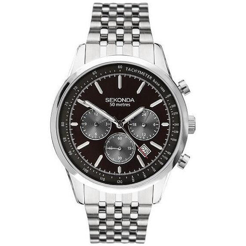 Мъжки аналогов часовник Sekonda Chronograph - S-1835.00