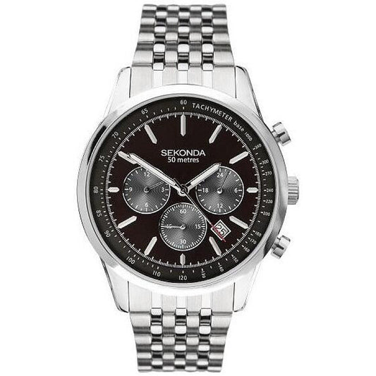 Мъжки аналогов часовник Sekonda Chronograph - S-1835.00
