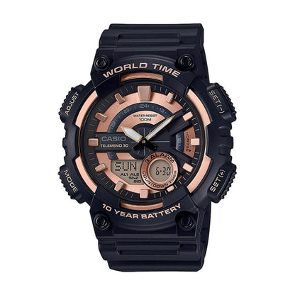 Мъжки дигитален часовник Casio - Casio Collection - AEQ-110W-1A3VDF